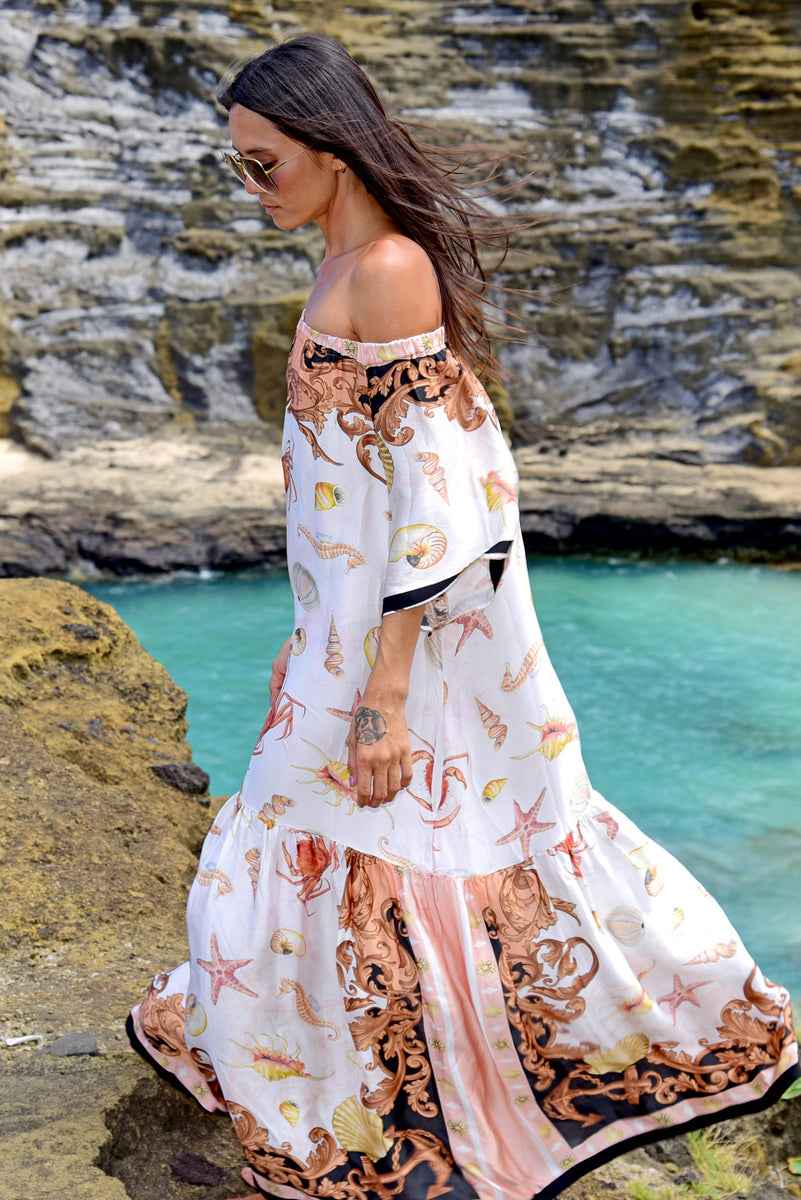 Cooper by Trelise Cooper Solar Eclipse Dress Pink Black Shells SHOP