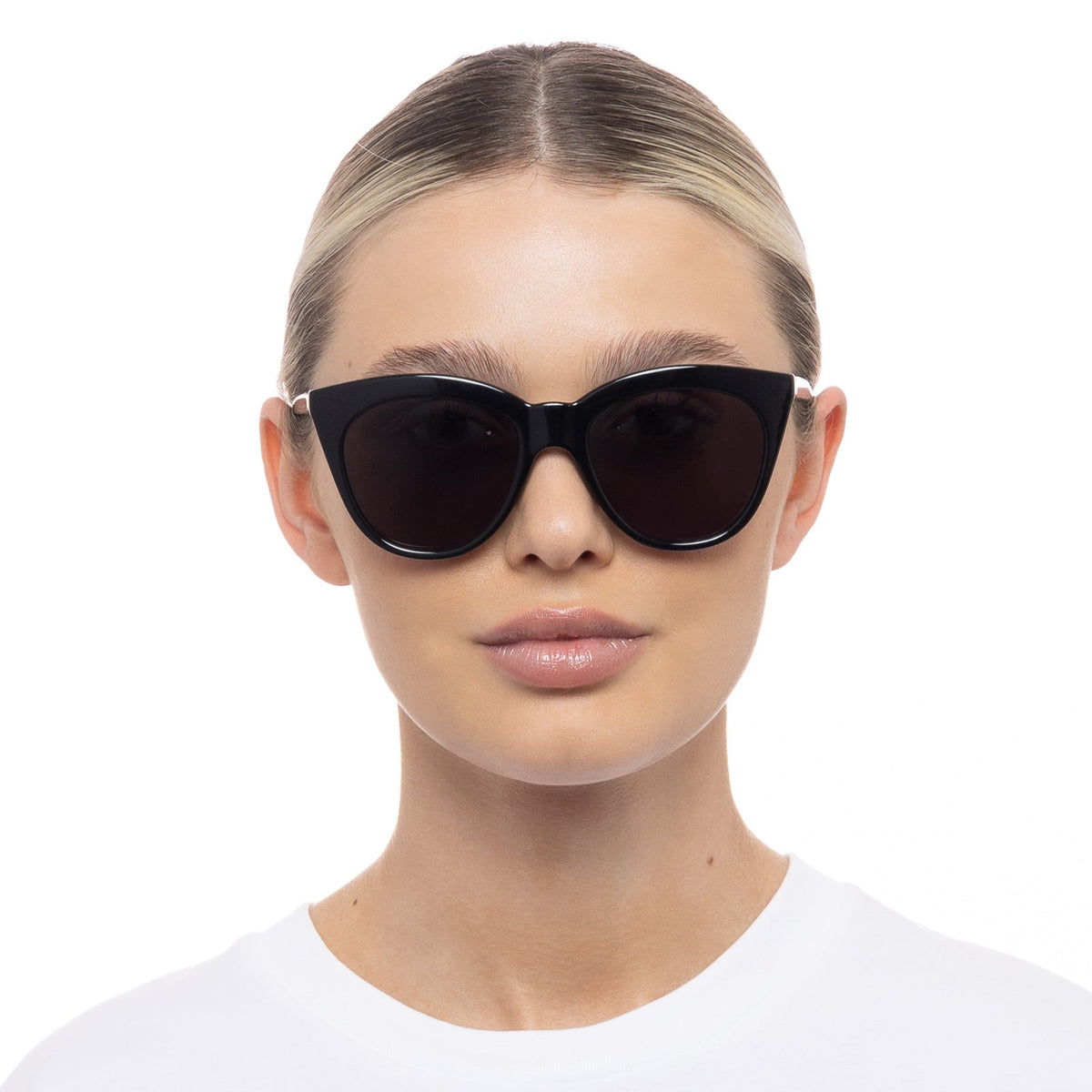 Le Specs Sunglasses Halfmoon Magic Black – Tea Lily