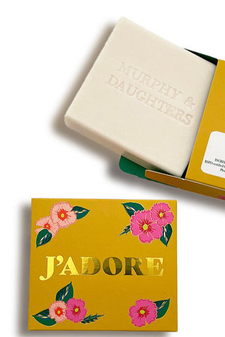 Murphy & Daughters - J'ADORE  Grapefruit - Message on Soap