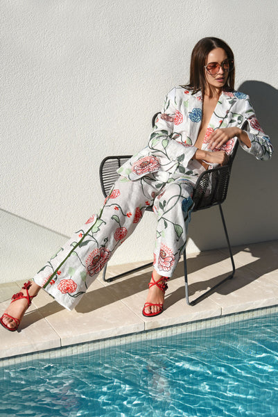 Trelise Cooper - Needle a Little Love Jacket - White Floral