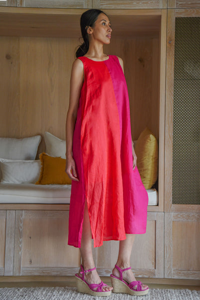 Curate - Star Appeal Dress - Pink/ Red PRESALE NOV DELIVERY