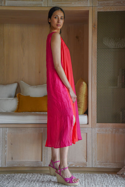 Curate - Star Appeal Dress - Pink/ Red PRESALE NOV DELIVERY