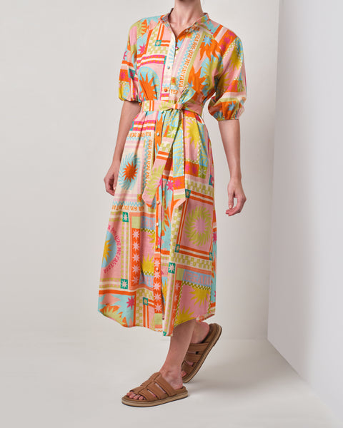 Walnut - Berlin Shirt Dress - Illuminae