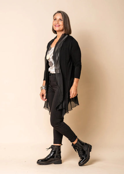 Imagine - Black Lina Silk Jacket 10MM2711