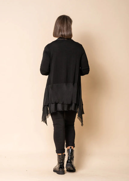 Imagine - Black Lina Silk Jacket 10MM2711