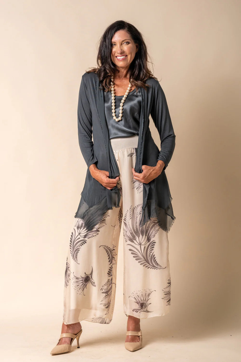 Imagine - Granite Lina Silk Jacket 10MM2711