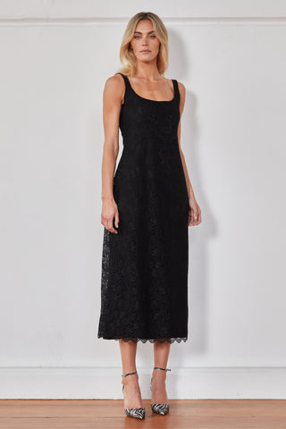 MA Dainty - BLOOM - Dress - Black Lace DTY03891