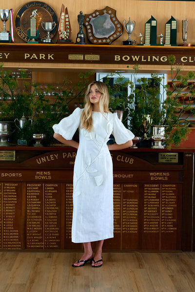 Binny - LADIES SINGLES - Dress - Ivory