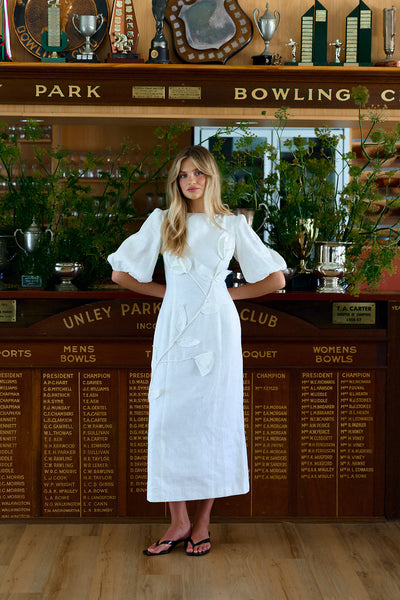 Binny - LADIES SINGLES - Dress - Ivory