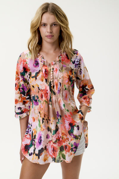 Oneseason - Poppy Top - Soller - Cotton - Multi