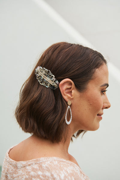 Eb & Ive - Luxe Barette - Caramel, Pearl or Tortoise