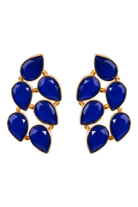 Eb & Ive - Awaken Earring - Pearl/Gold, Sapphire or Pearl Drop