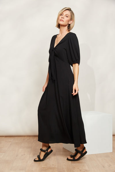 Eb & Ive - La Mer Tie Dress - Sable
