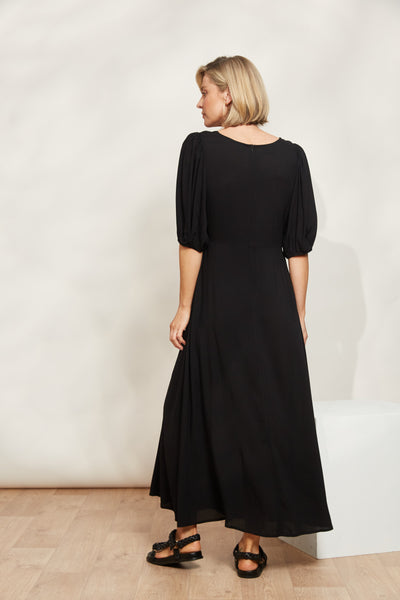 Eb & Ive - La Mer Tie Dress - Sable