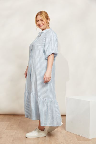 Eb & Ive - Sojourn Stripe Dress - Coast FINAL SALE