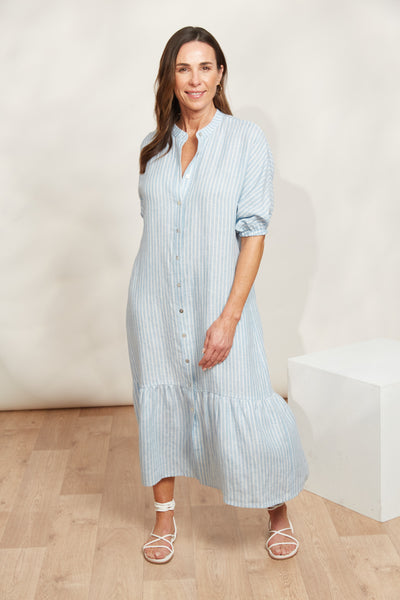 Eb & Ive - Sojourn Stripe Dress - Coast FINAL SALE