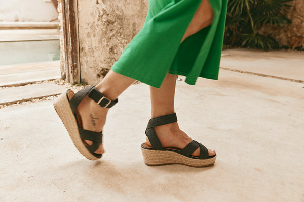 Eb & Ive - Halcyon Wedge - Sable