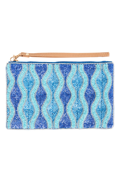 Eb & Ive - Elysian Pouch Bag - Cobalt