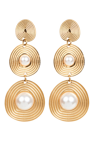 Eb & Ive - Laax Pearl Earing - Swirl
