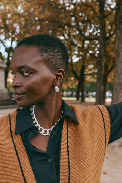 Eb & Ive - Estel Choker Necklace - Silver or Gold