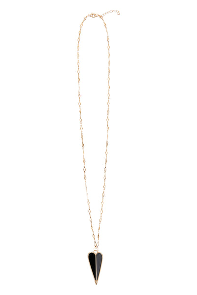 Eb & Ive - Argo Necklace - Jasper, Onyx, Jade, Agate