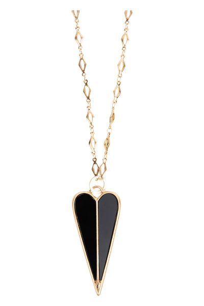 Eb & Ive - Argo Necklace - Jasper, Onyx, Jade, Agate