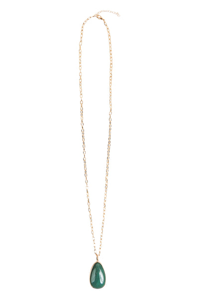Eb & Ive - Argo Necklace - Jasper, Onyx, Jade, Agate