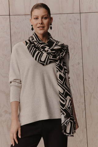 Eb & Ive - Elsie Scarf - Geo