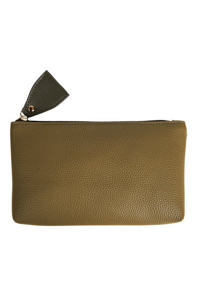 Eb & Ive - Allegro Pouch - 6 Colours Ivory, Olive, Putty, Carbon, Tan, Hazel
