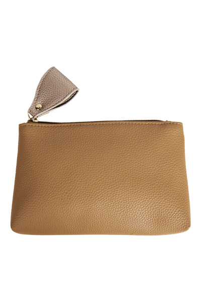 Eb & Ive - Allegro Pouch - 6 Colours Ivory, Olive, Putty, Carbon, Tan, Hazel