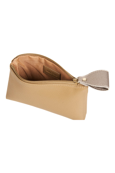 Eb & Ive - Allegro Pouch - 6 Colours Ivory, Olive, Putty, Carbon, Tan, Hazel
