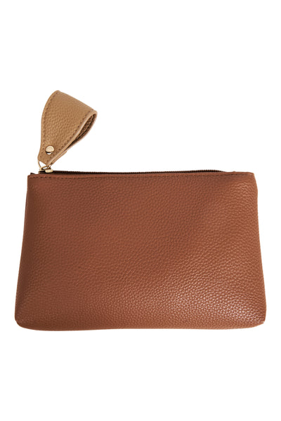 Eb & Ive - Allegro Pouch - 6 Colours Ivory, Olive, Putty, Carbon, Tan, Hazel