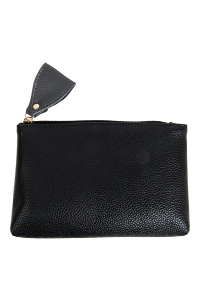 Eb & Ive - Allegro Pouch - 6 Colours Ivory, Olive, Putty, Carbon, Tan, Hazel