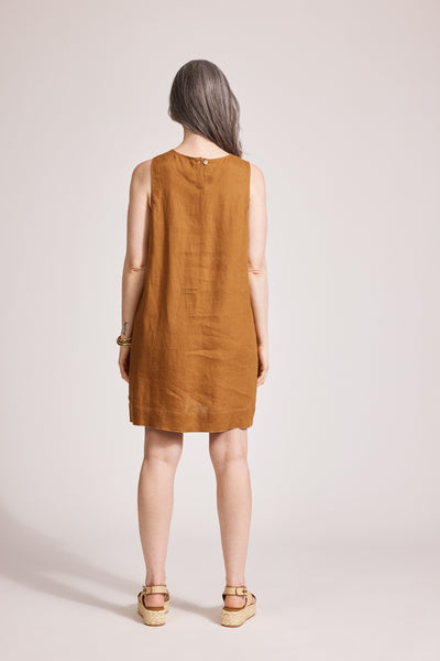 Eb & Ive - Miramar Tank Dress - Caramel