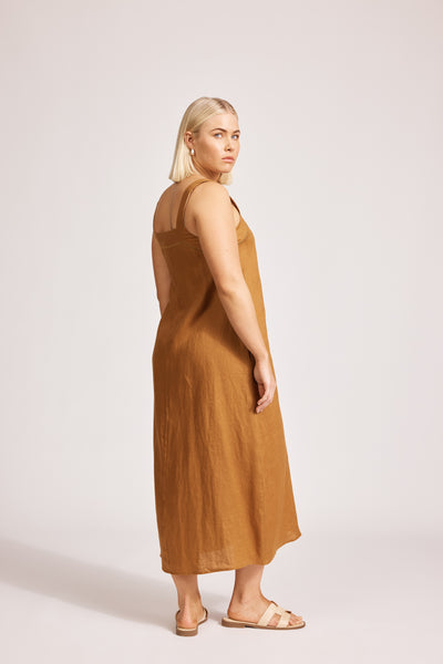 Eb & Ive - Miramar Tank Maxi Dress - Caramel