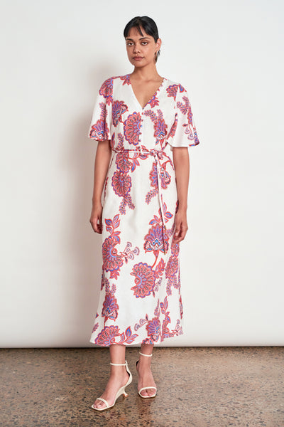 Zoe Kratzmann - Premier Dress - Crimson Kgari