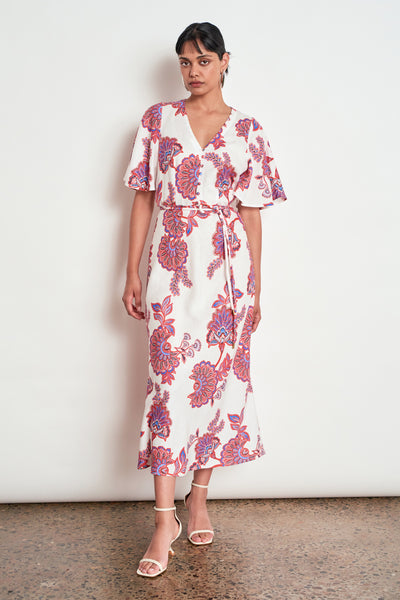 Zoe Kratzmann - Premier Dress - Crimson Kgari