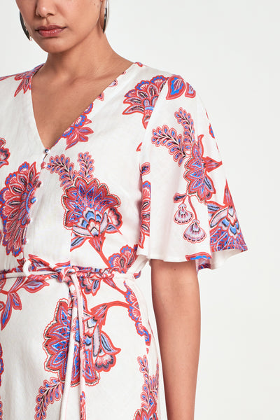 Zoe Kratzmann - Premier Dress - Crimson Kgari