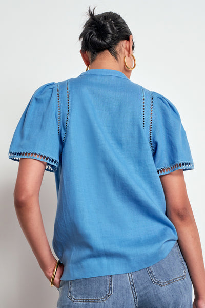 Zoe Kratzmann - Charm Top - Lagoon