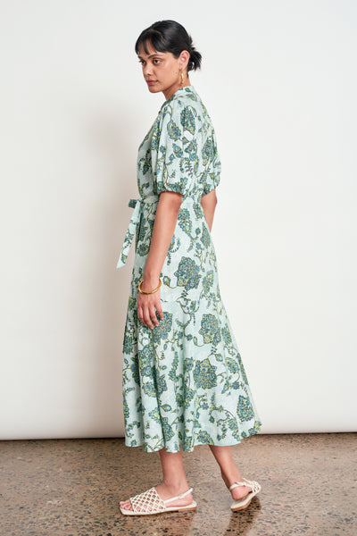 Zoe Kratzmann - Cascade Dress - Fern Paisley