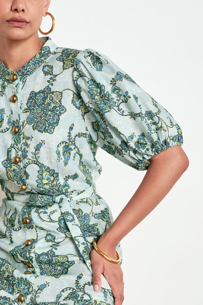 Zoe Kratzmann - Cascade Dress - Fern Paisley
