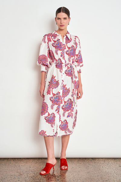 Zoe Kratzmann - Heir Dress - Crimson Kgari
