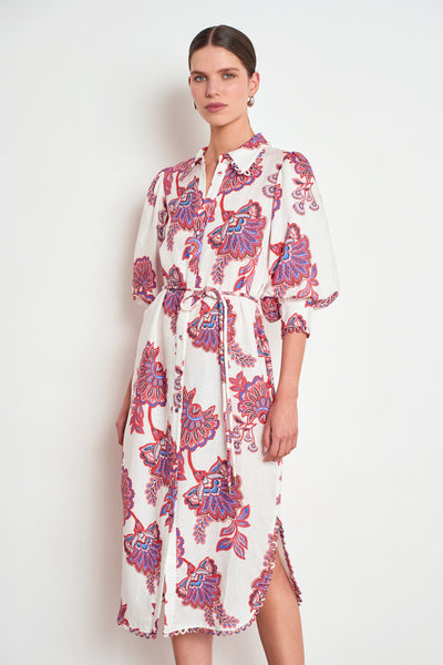 Zoe Kratzmann - Heir Dress - Crimson Kgari
