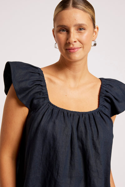 Eb & Ive - Cove Top - Indigo