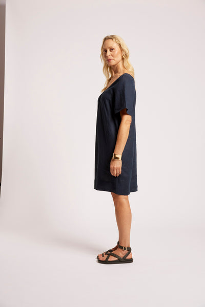 Eb & Ive - Cove Dress - Indigo