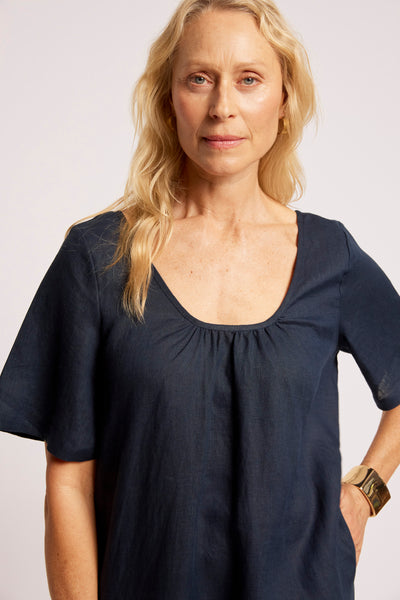 Eb & Ive - Cove Dress - Indigo