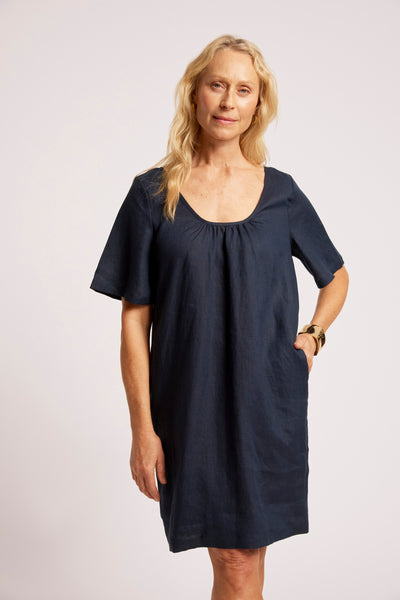 Eb & Ive - Cove Dress - Indigo