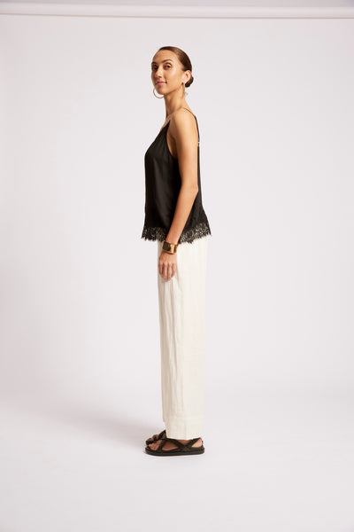 Eb & Ive - Drift Lace Tank - Black