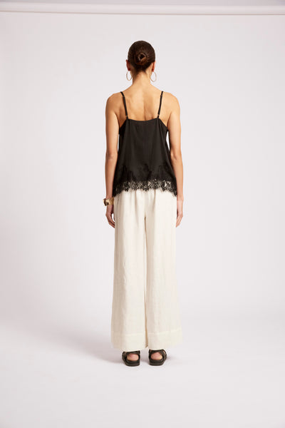 Eb & Ive - Drift Lace Tank - Black