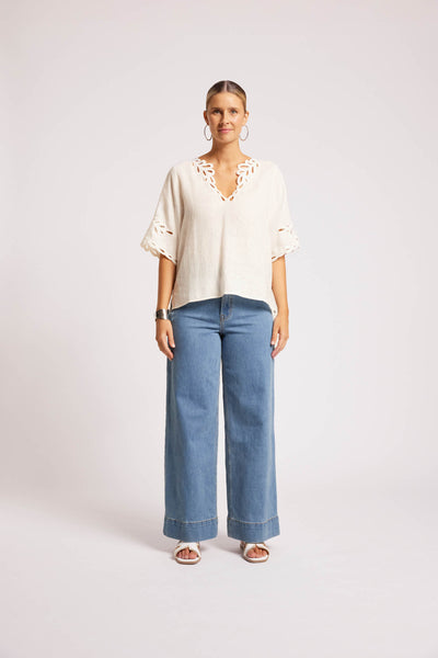 Eb & Ive - Maris Top - White